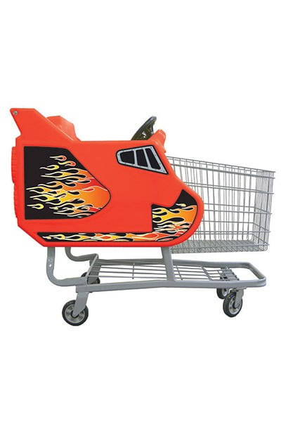 cartoon shopping cart